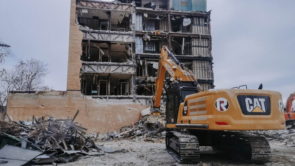 Manitoba Clinic Demolition 2