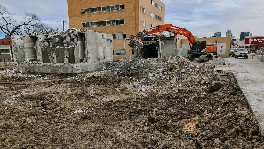 Manitoba Clinic Demolition 1